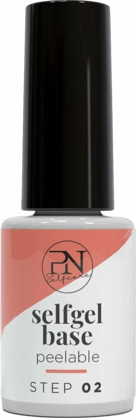 Gloednieuw ? PN Selfcare - Gellak Base ? Coat 6ml - Peel-off - Doorschijnend - Gemakkelijk Verwijderbaar ? 1 Gloednieuw ? PN Selfcare - Gellak Base ? Coat 6ml - Peel-off - Doorschijnend - Gemakkelijk Verwijderbaar ?