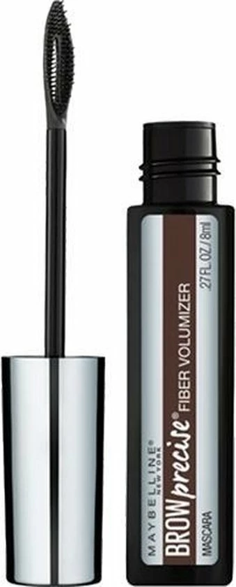 Promo ? Maybelline - Brow Precise Fiber Filler - 06 Deep Brown - Wenkbrauwmascara ? 9 Promo ? Maybelline - Brow Precise Fiber Filler - 06 Deep Brown - Wenkbrauwmascara ? - Afbeelding 9