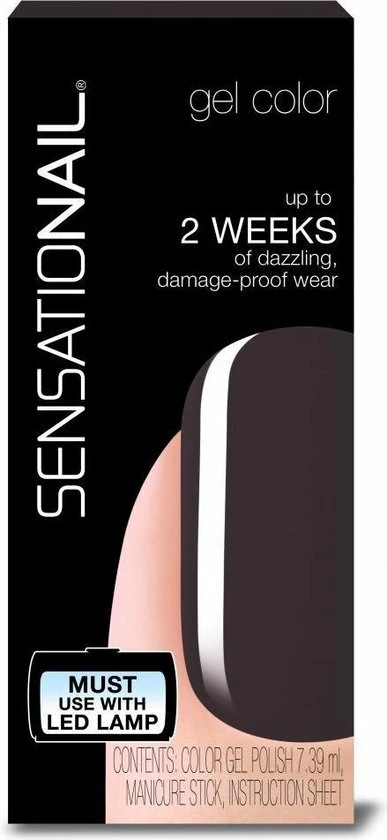 Promo ✔️ SensatioNail Gel Polish In The Shade - Gel Nagellak - Grijs ? 3 Promo ✔️ SensatioNail Gel Polish In The Shade - Gel Nagellak - Grijs ? - Afbeelding 3