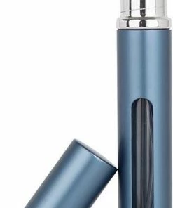 Aanbiedingen ? Merkloos Parfumflesje - Parfumflesje Voor In Vliegtuig - Hervulbaar - Navulbare Parfum Verstuiver - Voor Op Reis - 5ML - Blauw ?
