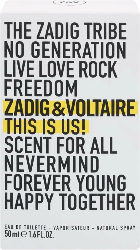 Coupon ⌛ Zadig & Voltaire This Is Us! 50 Ml - Eau De Toilette - Unisex ? 3 Coupon ⌛ Zadig & Voltaire This Is Us! 50 Ml - Eau De Toilette - Unisex ? - Afbeelding 3