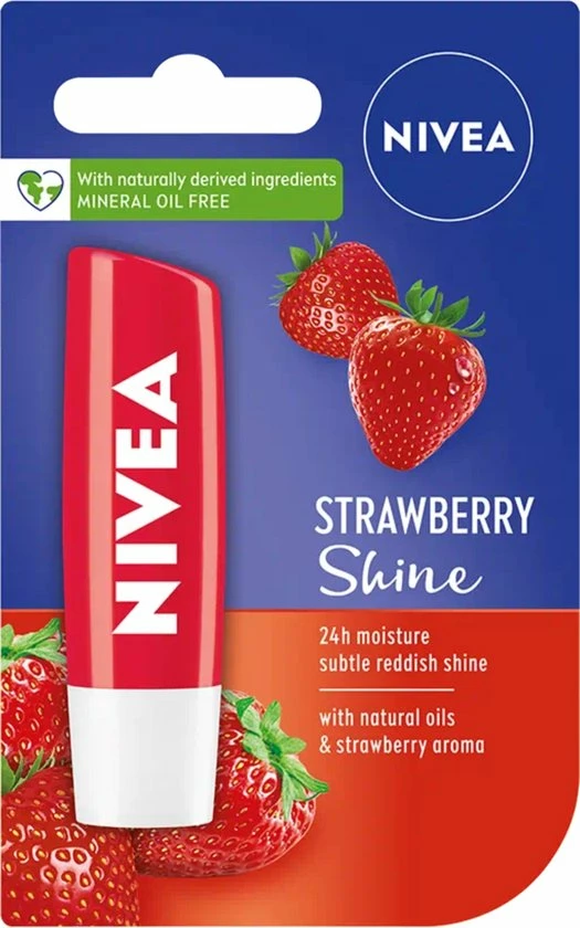 Beste Pirce ❤️ Nivea Labello Nivea - Labello Strawberry Shine Lippenbalsem - 5,5 Ml Stick - Lipbalsem - Verrijkt Met Shea Boter En Bio Jojoba Olie ? 1 Beste Pirce ❤️ Nivea Labello Nivea - Labello Strawberry Shine Lippenbalsem - 5,5 Ml Stick - Lipbalsem - Verrijkt Met Shea Boter En Bio Jojoba Olie ?
