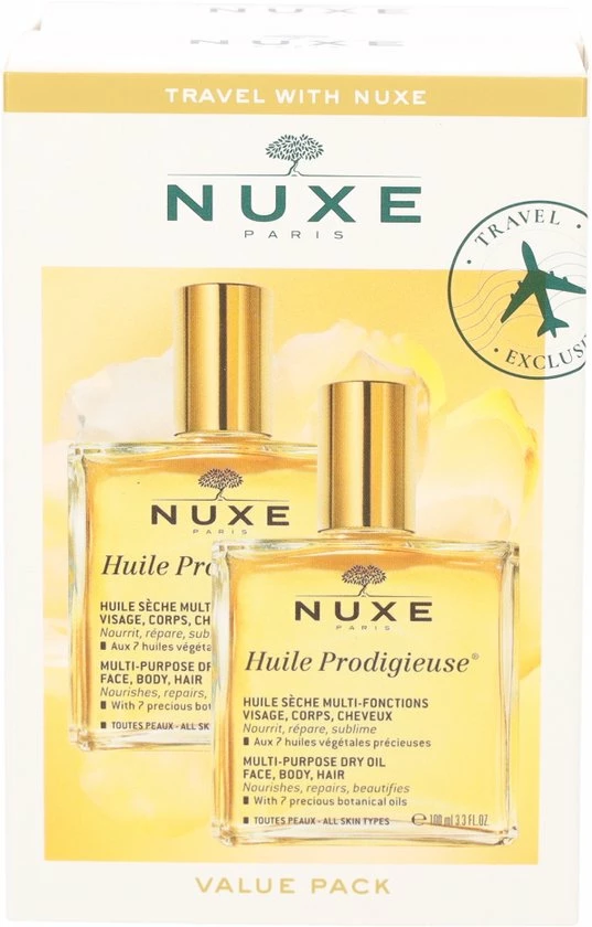 Beste Verkoop ❤️ Nuxe - Set Nuxe Huile Prodigieuse Duo 2x 100 Ml ? 3 Beste Verkoop ❤️ Nuxe - Set Nuxe Huile Prodigieuse Duo 2x 100 Ml ? - Afbeelding 3