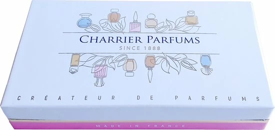 Begroting ? Charrier Parfums Franse Parfum Miniaturen Origineel Uit Grasse - 10 Miniaturen - Luxe Geurengeschenk Precieuse. (White Box) ? 2 Begroting ? Charrier Parfums Franse Parfum Miniaturen Origineel Uit Grasse - 10 Miniaturen - Luxe Geurengeschenk Precieuse. (White Box) ? - Afbeelding 2