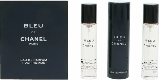 Beste Verkoop ❤️ Chanel Bleu De Chanel Geschenkset - Eau De Parfum - Herenparfum - 3 X 20 Ml - Navulbaar ? 2 Beste Verkoop ❤️ Chanel Bleu De Chanel Geschenkset - Eau De Parfum - Herenparfum - 3 X 20 Ml - Navulbaar ? - Afbeelding 2