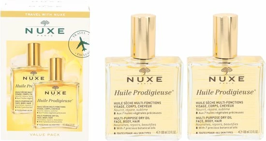 Beste Verkoop ❤️ Nuxe - Set Nuxe Huile Prodigieuse Duo 2x 100 Ml ? 2 Beste Verkoop ❤️ Nuxe - Set Nuxe Huile Prodigieuse Duo 2x 100 Ml ? - Afbeelding 2