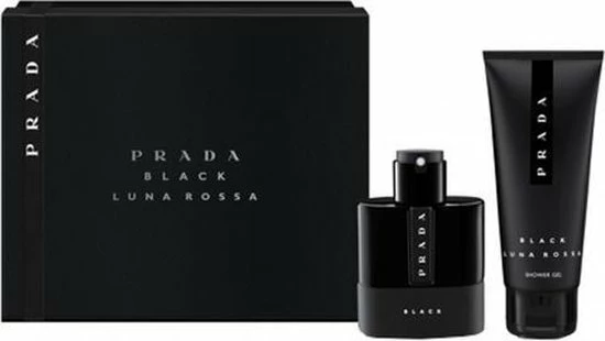 Beste deal ? Prada Luna Rossa Black Giftset - 50 Ml Eau De Parfum Spray + 100 Ml Showergel - Cadeauset Voor Heren ? 2 Beste deal ? Prada Luna Rossa Black Giftset - 50 Ml Eau De Parfum Spray + 100 Ml Showergel - Cadeauset Voor Heren ? - Afbeelding 2