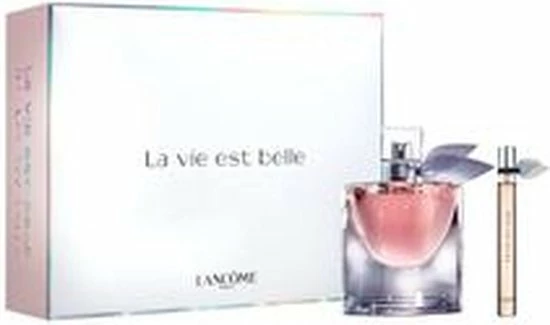 Gloednieuw ? Lanc?me Lanc Me La Vie Est Belle 2 Piece Gift Set: Eau De Parfum 50ml - Eau De Parfum 10ml ? 1 Gloednieuw ? Lanc?me Lanc Me La Vie Est Belle 2 Piece Gift Set: Eau De Parfum 50ml - Eau De Parfum 10ml ?