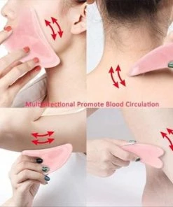 Gloednieuw ? DannyDarvin Luxe Jade Roller I Rose Quartz Roller I Kwarts I Qua Sha I Brush I Gezichtsroller Steen I Verzorging I Gezichtsverzorging I Anti Aging I Face Lifting I Anti Rimpels I Gezichtsmassage I Lichaamsontspanning ? -Tom Ford Shop 550x343 1