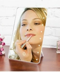 Beste Verkoop ? A&K Make-up Spiegel Met Verlichting | 16 LED Lampen | Wit ? -Tom Ford Shop 550x351