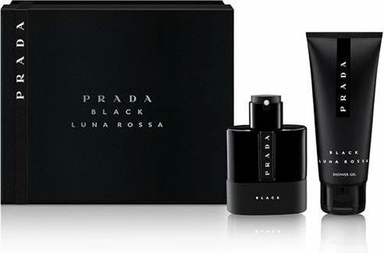 Beste deal ? Prada Luna Rossa Black Giftset - 50 Ml Eau De Parfum Spray + 100 Ml Showergel - Cadeauset Voor Heren ? 3 Beste deal ? Prada Luna Rossa Black Giftset - 50 Ml Eau De Parfum Spray + 100 Ml Showergel - Cadeauset Voor Heren ? - Afbeelding 3