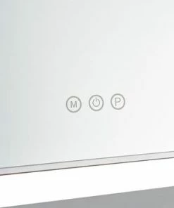 Begroting ? Bright Beauty Vanity Make Up Spiegel Met Verlichting - Zilver - Dimbaar Met Drie Lichtstanden ? -Tom Ford Shop 550x366 16