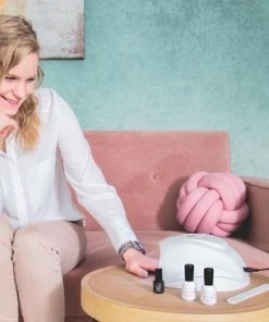 Beste deal ? Miss Jules - 6-Delige Gellak Starterspakket - Nagellak - Kleur Rood, Wit, Creme & Glitter - Glanzend & Dekkend Resultaat ? -Tom Ford Shop 550x366 36