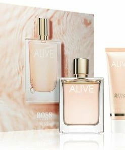 Gloednieuw ? Hugo Boss Alive Giftset - Eau De Parfum 80 Ml + Bodylotion 75 Ml + Shower Gel 50 Ml - Geschenkset ?