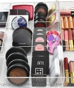 Beste deal ? Make Up Organizer UNIQ Acryl Organizer Tray Voor Make-up / Sieraden - 12 Vakken ⌛ -Tom Ford Shop 550x391 2