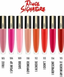 Uitgang ✔️ L’Oréal Paris L'Oréal Paris Rouge Signature Lippenstift - 113 I Don't - Rood - Matte Vloeibare ? Lipstick ? -Tom Ford Shop 550x431 4