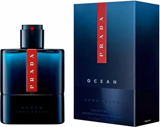 Korting ? Prada Luna Rossa Ocean Eau De Toilette Spray 100 Ml ? 4 Korting ? Prada Luna Rossa Ocean Eau De Toilette Spray 100 Ml ? - Afbeelding 4