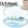 Uitgang ? CK Webhandel Elektrische Baby Nagelknipper Nagelschaartje Nagelvijl Nageltrimmer Nagelsetje - Veilig En Zacht - Voor Baby En Volwassenen - Ultra Stil (slapend Knippen) - Draadloos ✔️