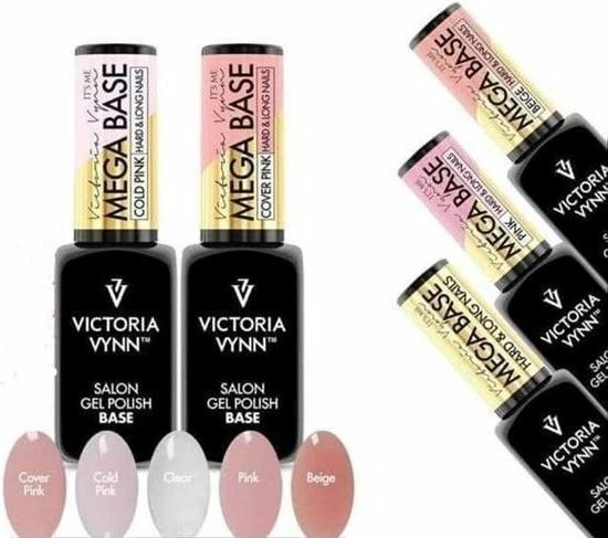 Uitgang ? VICTORIA VYNN? Rubber Base - Victoria Vynn Gel Polish Mega Base - Hard & Long Nails - CLEAR 8 Ml. ? 3 Uitgang ? VICTORIA VYNN? Rubber Base - Victoria Vynn Gel Polish Mega Base - Hard & Long Nails - CLEAR 8 Ml. ? - Afbeelding 3