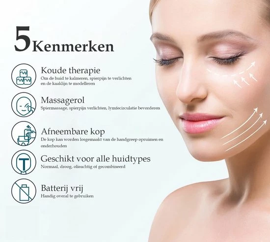 Beste Pirce ? SelectGoodz Ice Roller Gezichtsroller - Massage Roller - Gezichtsmassage - Ijs Roller Gezicht - Wallen En Donkere Kringen Huidverzorging - Licht Blauw ? 4 Beste Pirce ? SelectGoodz Ice Roller Gezichtsroller - Massage Roller - Gezichtsmassage - Ijs Roller Gezicht - Wallen En Donkere Kringen Huidverzorging - Licht Blauw ? - Afbeelding 4