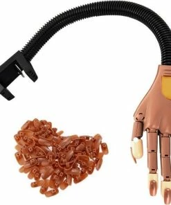 Hete verkoop ? Nailart Deluxe Nail Trainer Oefenhand - Gelnagels / Acrylnagels Nagelbedjes - Met 100 Nageltips ? -Tom Ford Shop 550x505 1