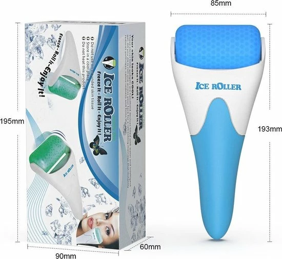 Beste Pirce ? SelectGoodz Ice Roller Gezichtsroller - Massage Roller - Gezichtsmassage - Ijs Roller Gezicht - Wallen En Donkere Kringen Huidverzorging - Licht Blauw ? 7 Beste Pirce ? SelectGoodz Ice Roller Gezichtsroller - Massage Roller - Gezichtsmassage - Ijs Roller Gezicht - Wallen En Donkere Kringen Huidverzorging - Licht Blauw ? - Afbeelding 7