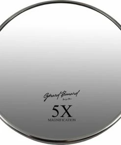 Flash-uitverkoop ✨ Gerard Brinard G Rard Brinard Make-up Zuignap Spiegel Zilver 16cm 5x Vergroting ?