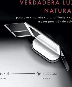 Beste Pirce ✨ Fancii Make-up Spiegel Met Natuurlijke LED Licht - 5x & 7x Vergroting - Driedelige Makeup Mirror Met Dimbare Verlichting - Touch Screen - Stand - Sora (Wit) ⌛ -Tom Ford Shop 550x507 3