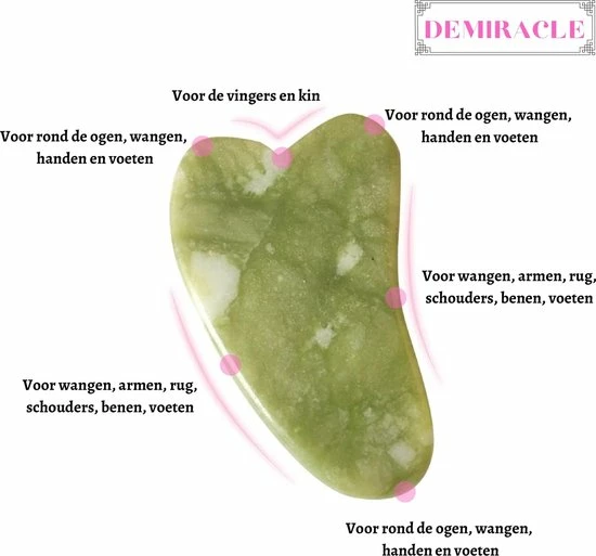 Coupon ⭐ Demiracle Gua Sha Schraper 2 Stuks Gezichtsmassage Massagetools Massage - Ontspanning Kwaliteit ? 4 Coupon ⭐ Demiracle Gua Sha Schraper 2 Stuks Gezichtsmassage Massagetools Massage - Ontspanning Kwaliteit ? - Afbeelding 4