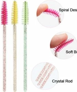 Gloednieuw ? Merkloos Wegwerp Wimper En Wenkbrauw Borsteltjes - Mascara Borsteltjes - 10 Stuks - Zwart Glitter ❤️ -Tom Ford Shop 550x529 1