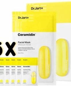 Coupon ? Dr. Jart+ Dr.Jart Ceramidin Facial Barrier Sheet Mask Box - 5 Gezichtsmaskers - Huidherstel Vochtbalans - Stralende Huid - Korean Beauty - Sheet Mask Set 5 Face Masks ?