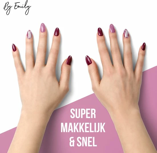Coupon ? By Emily Nagel Wrap - Diamond Bordeaux | 14 Stickers Per Vel | Nail Wrap | Nail Art | Trendy | Design | Nagellakvrij | Eenvoudig | Nagel Art | Nagel Wrap | Nagel Stickers | Folie | Zelfklevend | Sjablonen ? 6 Coupon ? By Emily Nagel Wrap - Diamond Bordeaux | 14 Stickers Per Vel | Nail Wrap | Nail Art | Trendy | Design | Nagellakvrij | Eenvoudig | Nagel Art | Nagel Wrap | Nagel Stickers | Folie | Zelfklevend | Sjablonen ? - Afbeelding 6