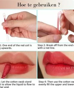 Beste Pirce ? Bellive Tattoo ? Lipstick Red - ? Lipstick Dames - Tiktok - Lippenstift Wattenstaafje 20 Stuks - ? Lipstick Set - Waterproof ? Lipstick - Lippenstift Langhoudend - Long Lasting Lip Gloss - Multicolor ✨ -Tom Ford Shop 550x538 7