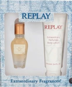 Hete verkoop ? Replay - ? Jeans Original For Her Gift Set 20 Ml And Body Lotion ? Jeans Original For Her 100 Ml - 20ML ?