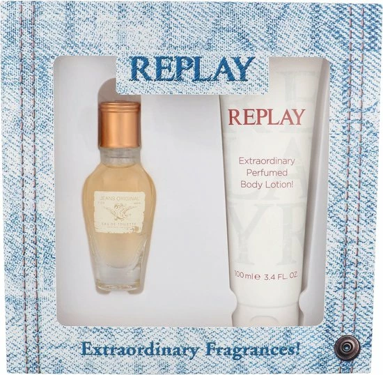 Hete verkoop ? Replay - ? Jeans Original For Her Gift Set 20 Ml And Body Lotion ? Jeans Original For Her 100 Ml - 20ML ? 1 Hete verkoop ? Replay - ? Jeans Original For Her Gift Set 20 Ml And Body Lotion ? Jeans Original For Her 100 Ml - 20ML ?