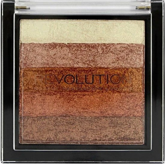 Kopen ? Makeup Revolution - Vivid Shimmer Brick - Rose Gold ? 2 Kopen ? Makeup Revolution - Vivid Shimmer Brick - Rose Gold ? - Afbeelding 2