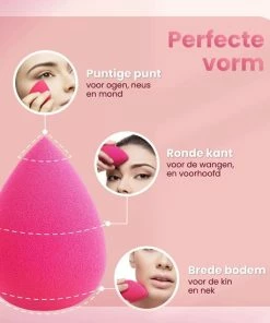 Goedkoopste ❤️ Premium Commerce Beauty Blender - Make-up Sponsjes - Spons - 10 Stuks - Zacht & Perfecte Vorm! ? -Tom Ford Shop 550x549 2