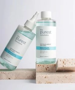 Coupon ? The Purest Solutions 5% Gycolic Acid Purifying Toner AHA + BHA Exfoliating And Clarifying Toner | Vegan | Acne | Ongelijkmatige Tint | Talg Balanceren | Vergrote En Verstopte Pori N | Vermoeide Huid ⌛ -Tom Ford Shop 550x550 145