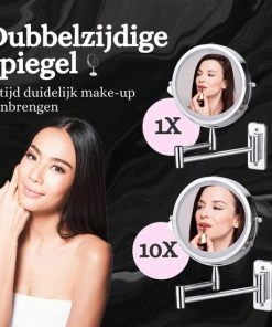 Beste Verkoop ? Bes'Livin Best Livin Led Spiegel - Badkamer - Hollywood - Visagie - Spiegellamp - Spiegelverlichting - Slimme Lampen - Oplaadbaar ? -Tom Ford Shop 550x550 149