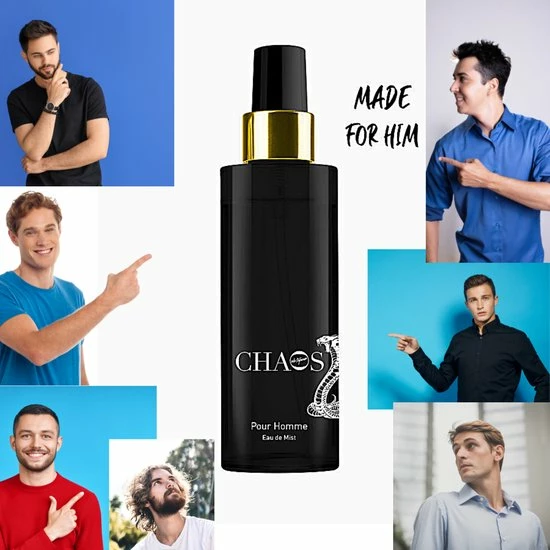 Nieuw ? Eda Taspinar Chaos Eau De Mist Pour Homme - Voor Mannen - For Men - 200 Ml ? 4 Nieuw ? Eda Taspinar Chaos Eau De Mist Pour Homme - Voor Mannen - For Men - 200 Ml ? - Afbeelding 4