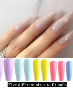 Top 10 ❤️ Nemo 100 Stuk Nepnagels In 6 Verschillende Kleuren ,Nieuwe Model .Kunstnagels, Fashion Nails ? -Tom Ford Shop 550x550 239