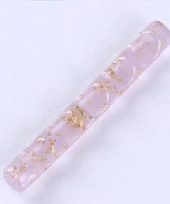 Beste Pirce ✔️ DW4Trading Penseel Houder - Geschikt Voor 5 Penselen - Acryl Nagel Penselen - Lila Glitter ?