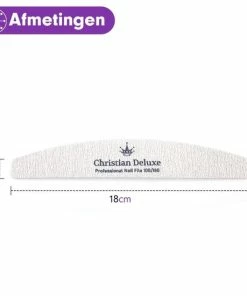 Gloednieuw ? Christian Deluxe Professionele Nagelvijlen - 100/180 Grit - Nagelvijl Set Van 25 Stuks Voor Acryl En Gelnagels ? -Tom Ford Shop 550x550 276