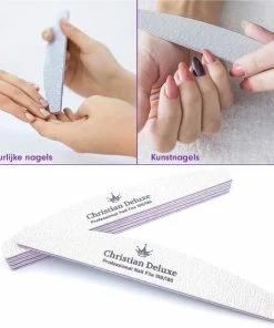 Gloednieuw ? Christian Deluxe Professionele Nagelvijlen - 100/180 Grit - Nagelvijl Set Van 25 Stuks Voor Acryl En Gelnagels ? -Tom Ford Shop 550x550 278