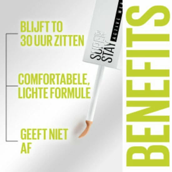 Goedkoop ? Maybelline SuperStay 30H Active Wear Concealer - 30 Honey ? 2 Goedkoop ? Maybelline SuperStay 30H Active Wear Concealer - 30 Honey ? - Afbeelding 2