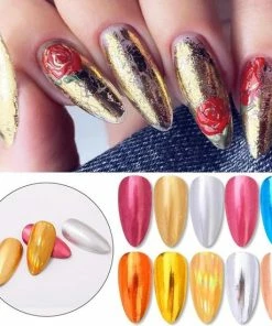 Flash-uitverkoop ? Set Van 45 X Transfer Nail Art Folie - Gemixed Design 3 - Nagel Foil / Transferfolie - Nagelstickers - Nail Art Sparkolia ? -Tom Ford Shop 550x550 369