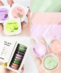 Groothandel ? AE Beauty - Kleimasker - Vegan - Modder Masker - Set Van 10 Stuks - Multi-Masking Mini Kit - Inbegrepen Applicator -Dode Zee - Avocado - Groene Thee - Aubergine - Rozen - Alle Huidtypen - Acne - Anti-aging - Blackheads ? 20 Groothandel ? AE Beauty - Kleimasker - Vegan - Modder Masker - Set Van 10 Stuks - Multi-Masking Mini Kit - Inbegrepen Applicator -Dode Zee - Avocado - Groene Thee - Aubergine - Rozen - Alle Huidtypen - Acne - Anti-aging - Blackheads ? -Tom Ford Shop 550x550 420