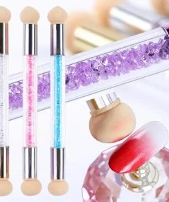 Begroting ? GUAP?? GUAP - Nail Art Blooming Spons & Stempel Penseel Voor Het Maken Van Babyboom En Holografisch Effecten Op Je Nagels - Kleur Roze ? -Tom Ford Shop 550x550 440