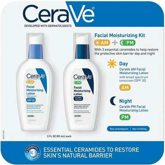 Goedkoop ? CeraVe AM Facial Hydraterende Lotion SPF 30 En PM Gezichtslotion ? 1 Goedkoop ? CeraVe AM Facial Hydraterende Lotion SPF 30 En PM Gezichtslotion ?