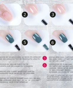 Beste deal ? Miss Jules - 6-Delige Gellak Starterspakket - Nagellak - Kleur Rood, Wit, Creme & Glitter - Glanzend & Dekkend Resultaat ? -Tom Ford Shop 550x550 616